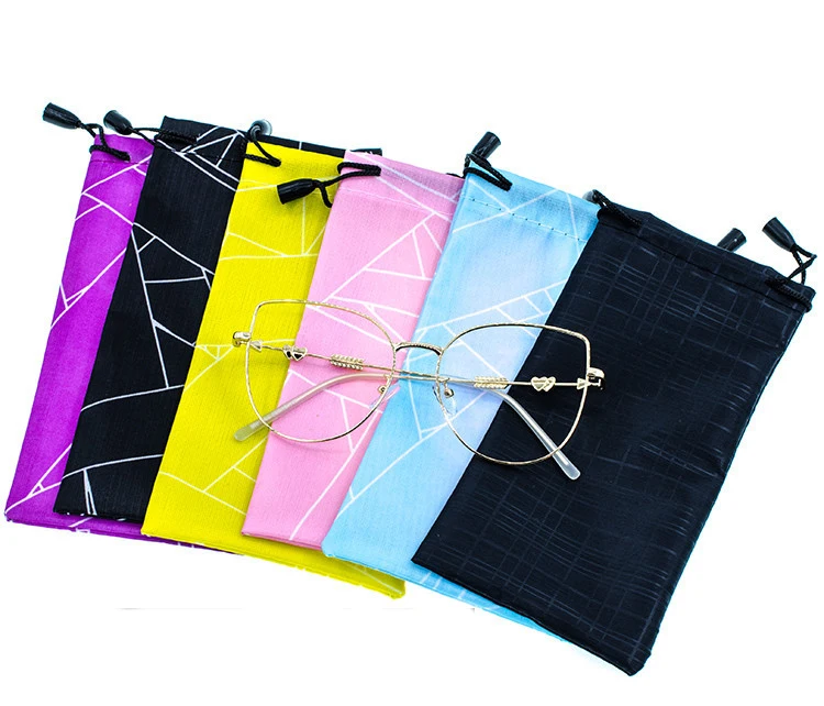 Чехол для солнцезащитных очков из микрофибры с логотипом на заказ