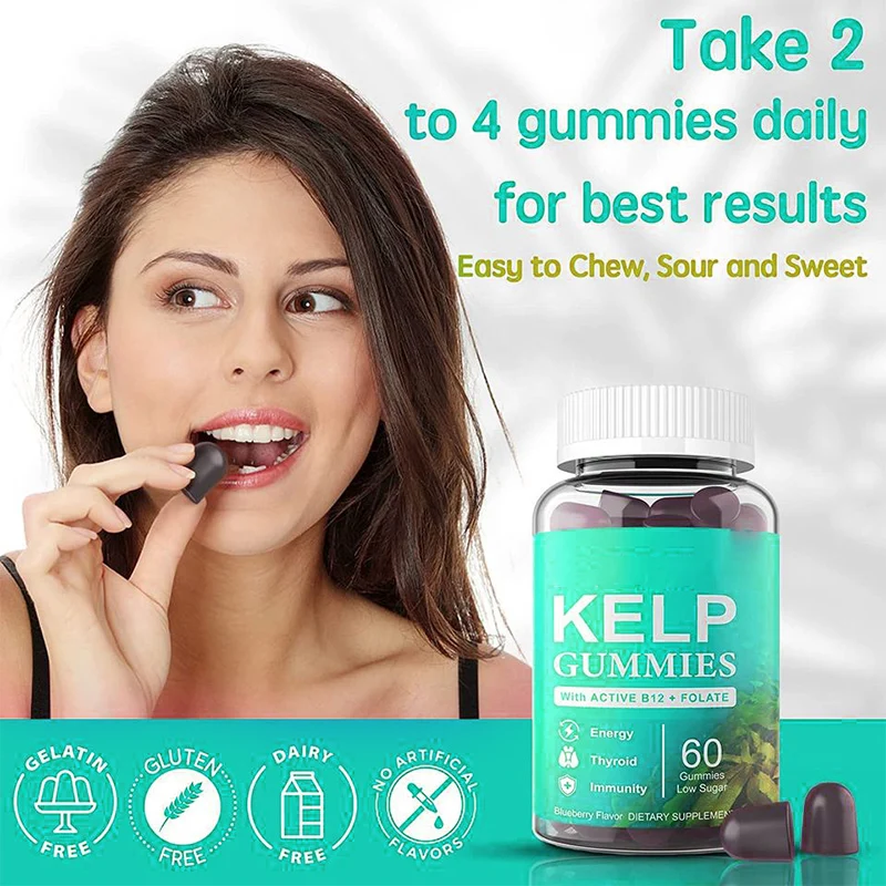 Tyrosine Gummies Amino Acid Immunity Booster L-Tyrosine Improve Mood Energy Thyroid Support Gummy Bear