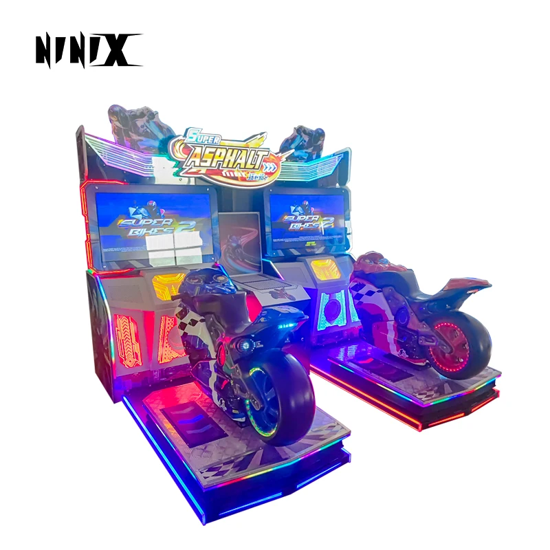 Motor Bike Driving Arcade Motorcycle Game Simulador Coin Operated Racing Game Adults Amusement Machines