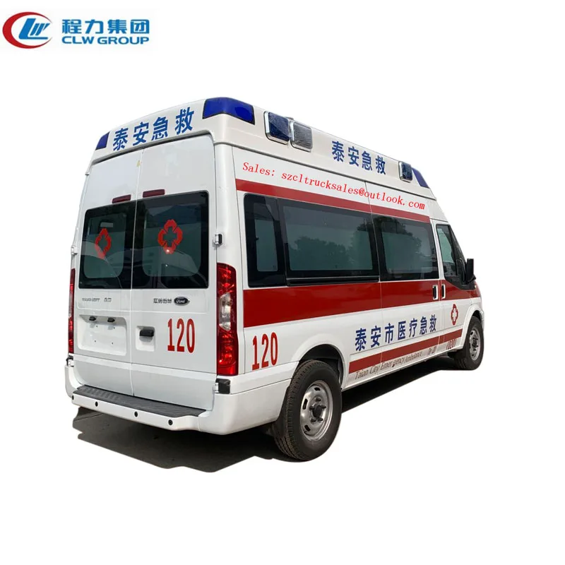 Medical Services Ambulance Car / Negative-Pressure Ambulance for Option