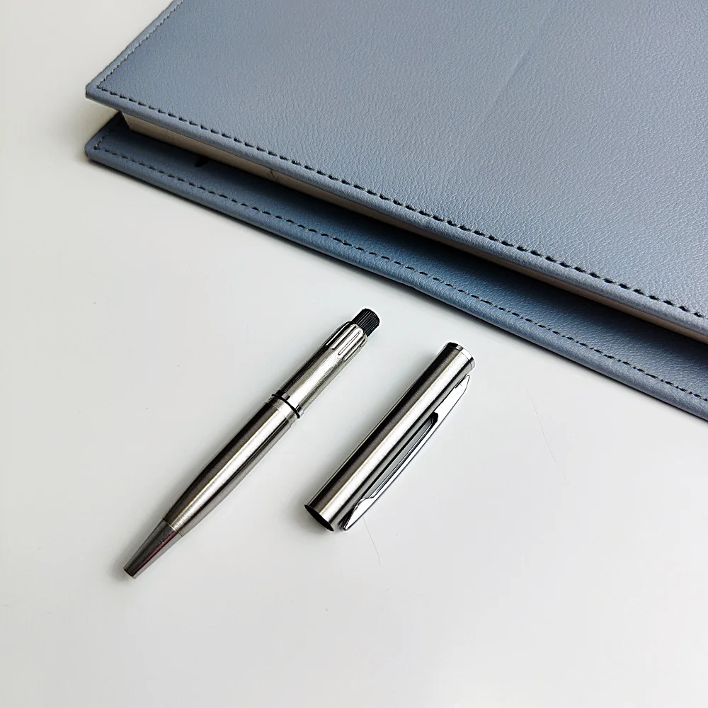 Custom Portable Short Mini Stainless Steel Ballpoint Pen Palm Resistant Pen Custom Paint Customizable Mini Metal Ballpoint Pen