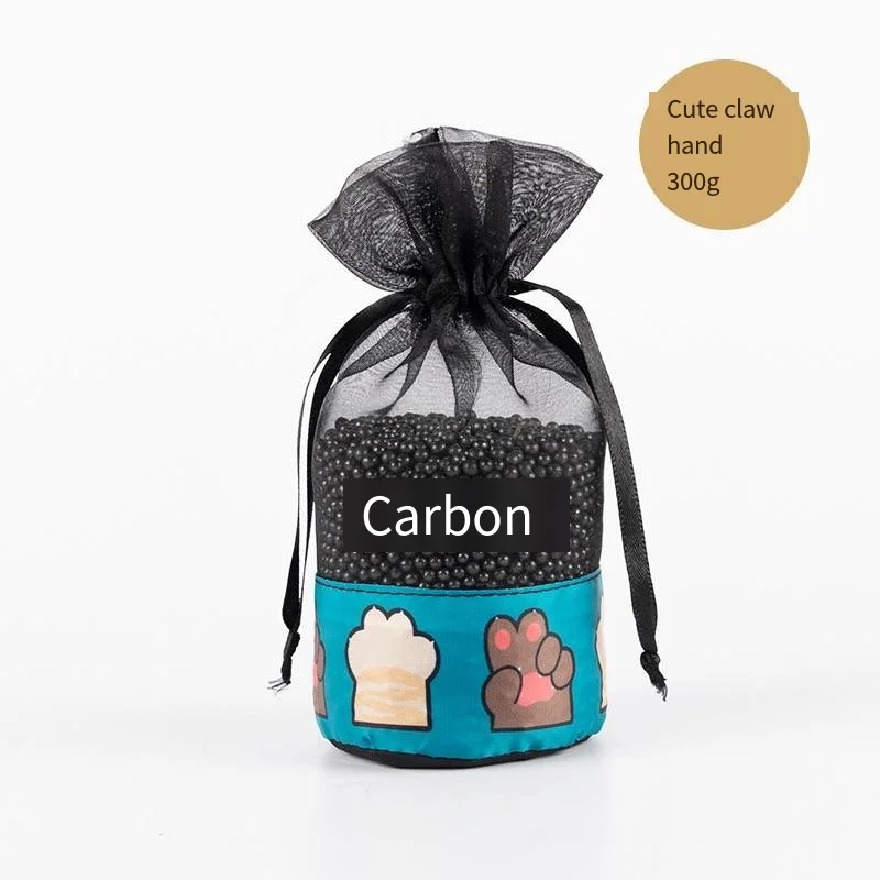 High Quality Bamboo Charcoal Wrapped Activated Carbon Crystal 3-Year Reusable Solid for Household Car Odor Removal Wholesale