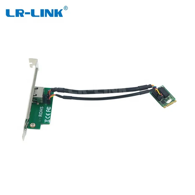 Сетевая карта Lrlink LRES2210PT с одним портом M.2 ae Key миниатюрные PCIe медные карты Сеть Ethernet интерфейсная 1 Гб
