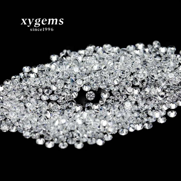 grade  cubic zirconia white gems star cut zircon stone white bead
