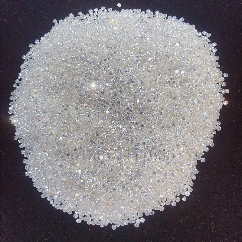 Zuanfa высокое качество Wuzhou Moissanite Алмазный производитель от 0 8 мм до 2 9 мелкий