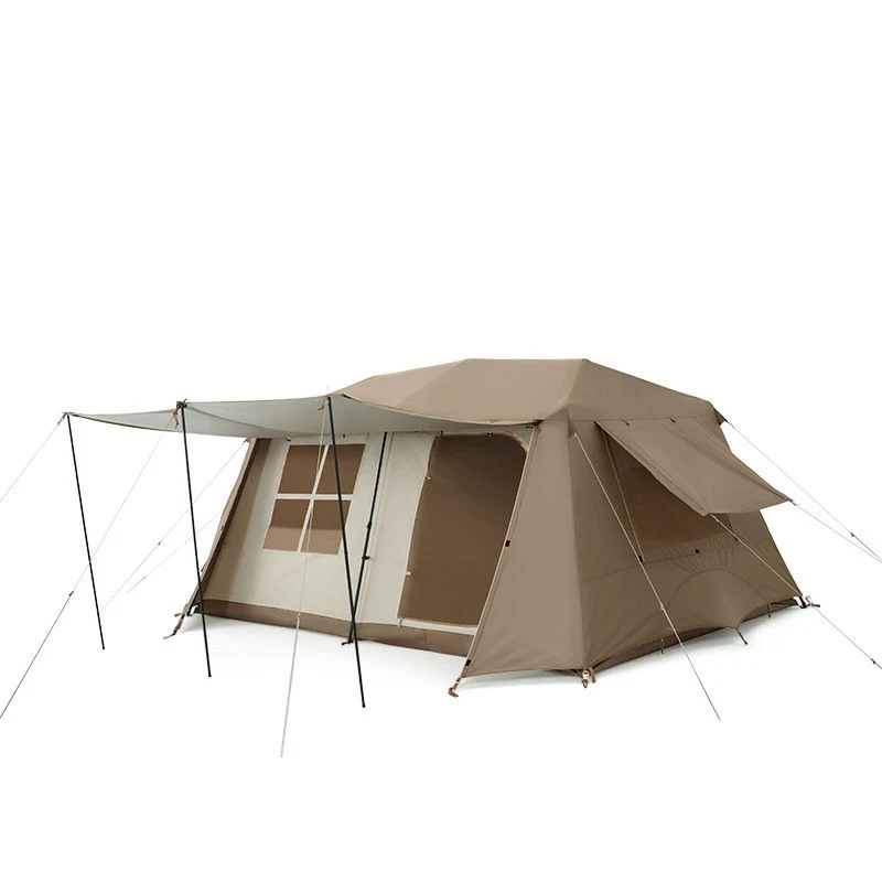 New Manufacturer Unique House Tent Outdoor Camping Tent for Party Picnic Camping Tent with Checked Window