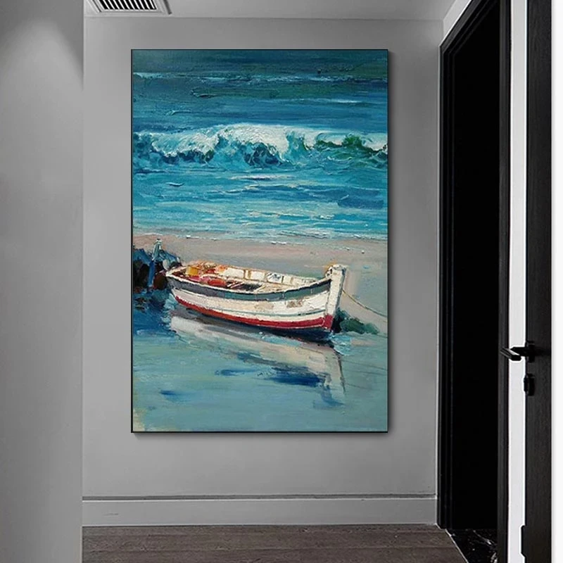 Hot Selling usa Etsy dropshipping Home Decor Painting modern oil painting 100% handmade oil painting