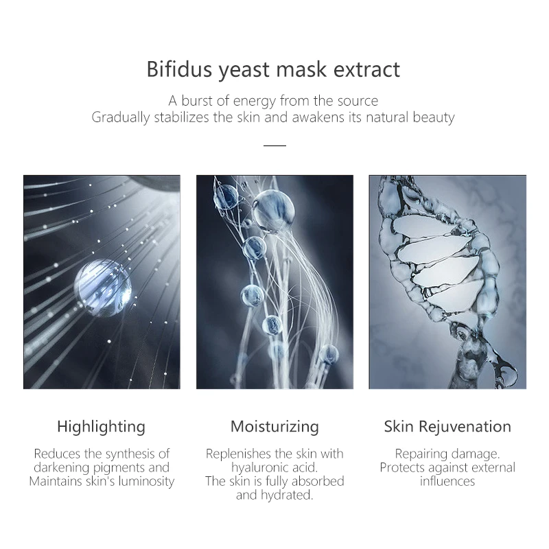 LUSSUS Gentle Disposable Portable Hygienic Deeply Hydrating Locking Water Moisturizing Plumping Jelly Like Paste Facial Mask