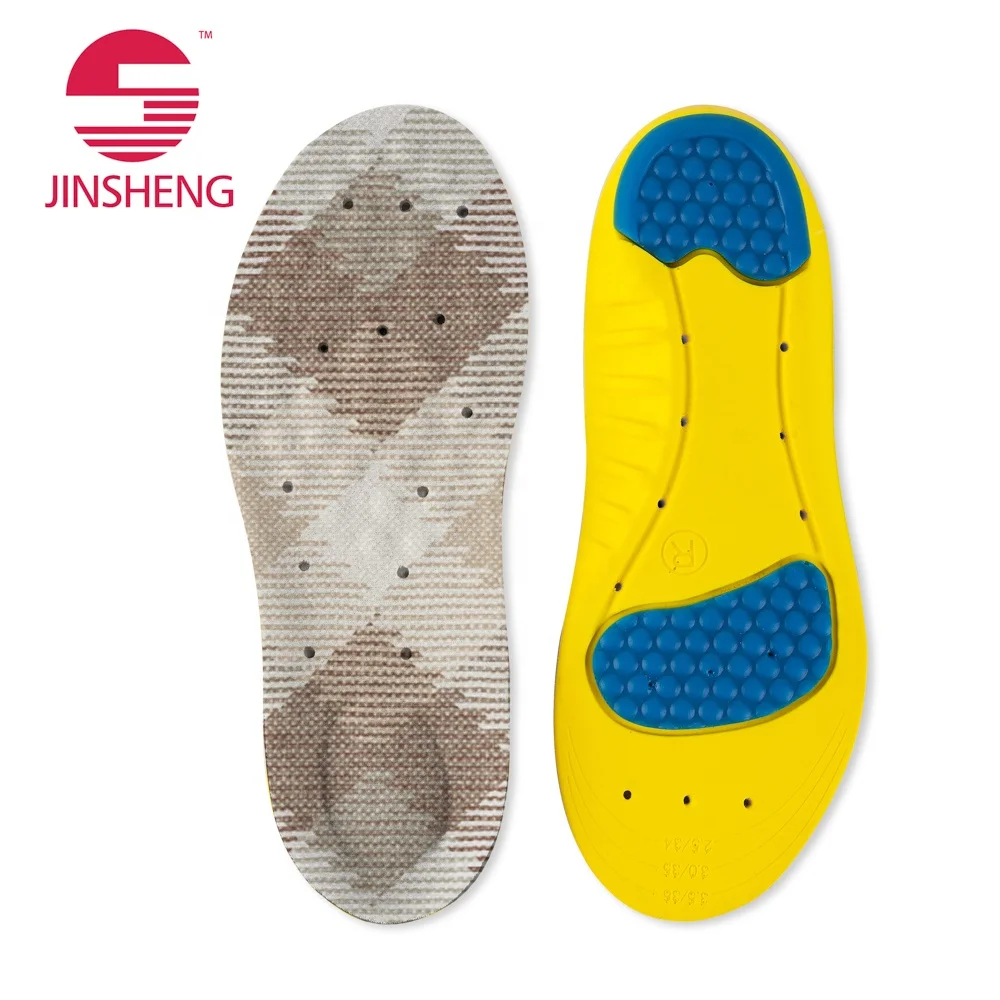 Foot Support Memory Foam Cushion Soft and Comfortable Shock Absorbing Insoles for Flat Feet Arch Support Plantar Fasciitis