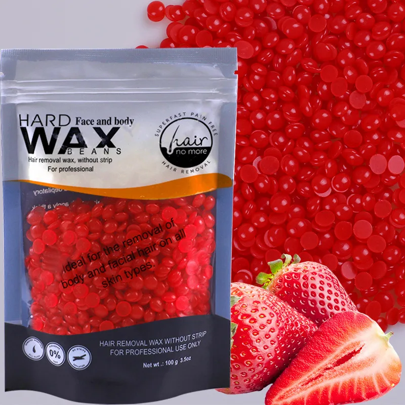 Wholesale Hard Wax Beads for Hair Removal Depilatory Wax Beans Painless Hair Removal Wax Bean
