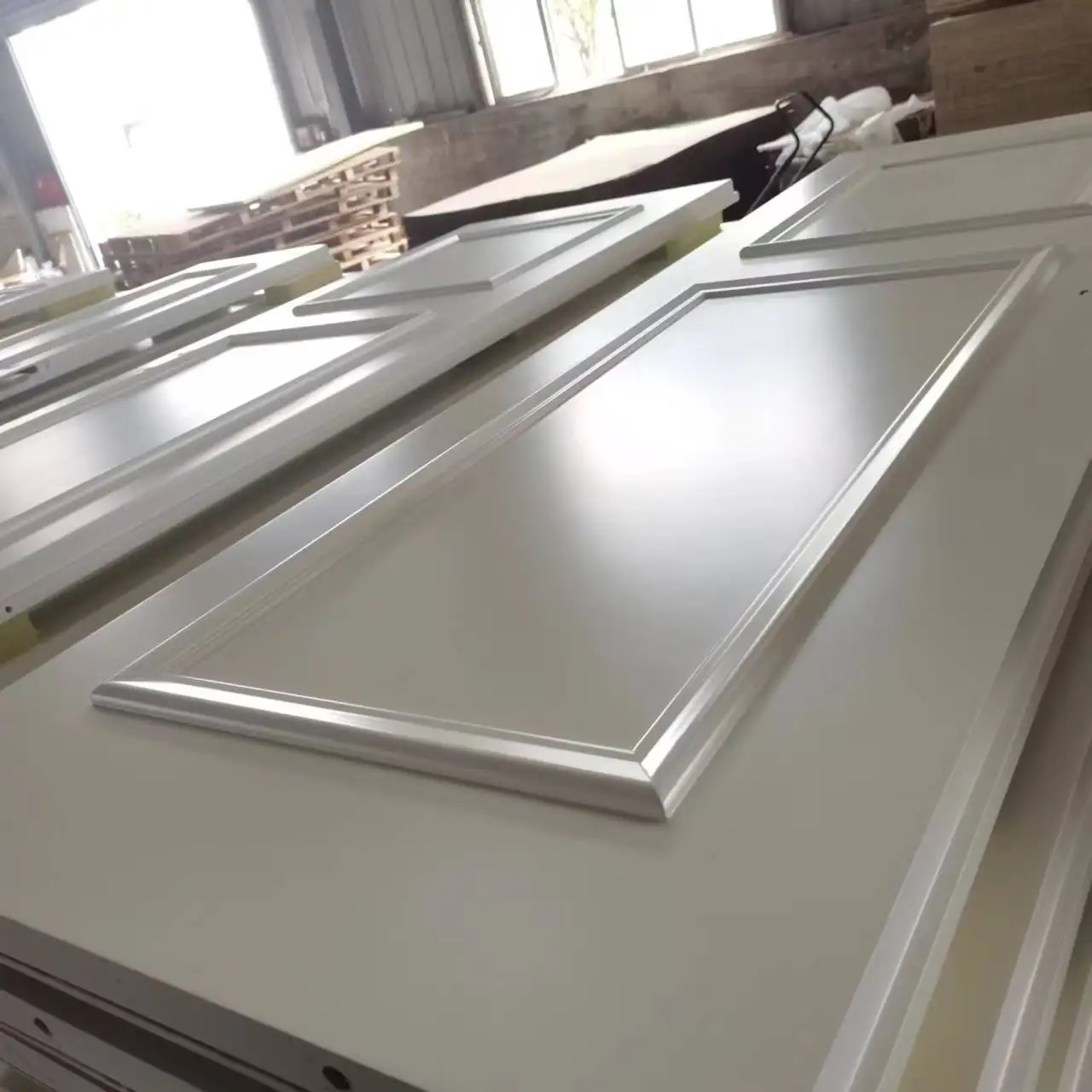 Israel market hot selling waterproof full WPC painting door for room