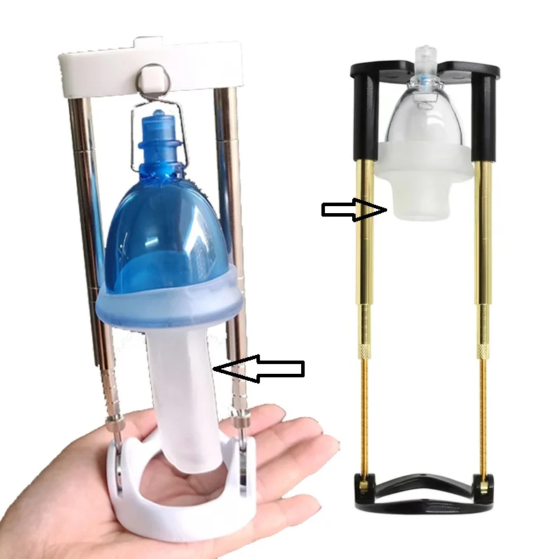 S/M/L Silicone Sleeves For Vacuum Cup Extender Penis Clamping Kit For Penis Enlargement/ Extender/Stretcher Replacement