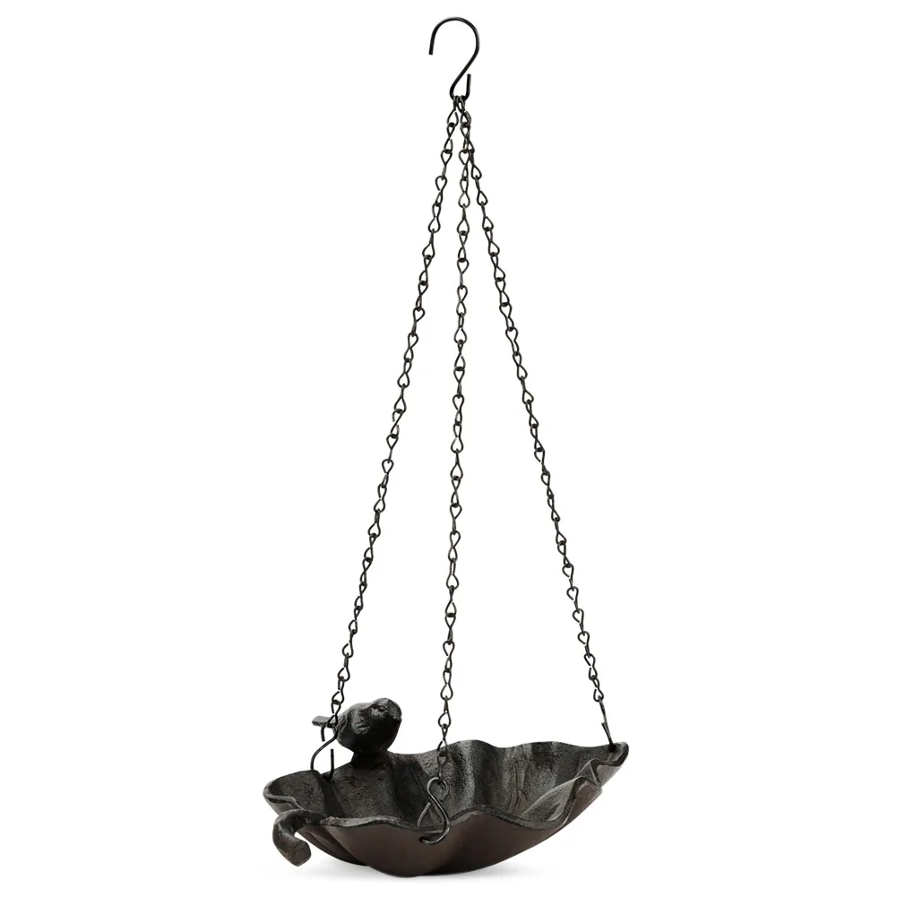 Cast Iron Hanging Bird Feeder,Indoor Outdoor Garden Gift for Mum,Grandparents,Outdoors,Patio,Garden,Backyard Decorative