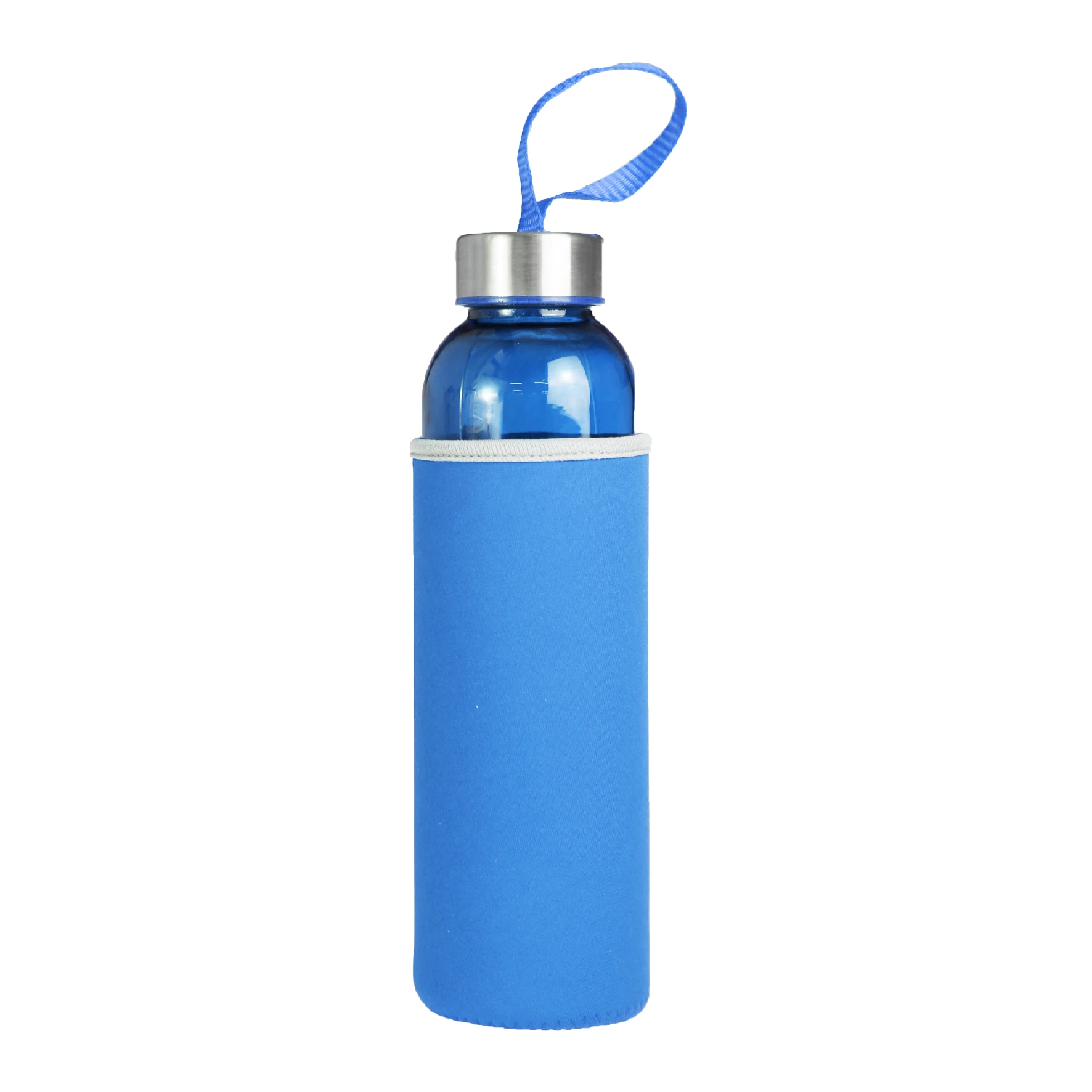New Arrivals Glass Bottle Large Colorful  Glass Water Bottle 500ml for Adult