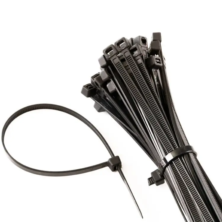 Nylon 66 PA 66 Material Cable Tie Plastic Cable Clamp Strap Wraps 7.6*600 MM Zip Ties