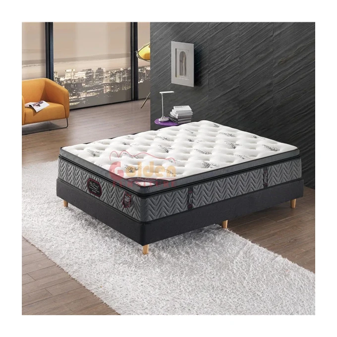 Гипоаллергенная Новинка для сна полноразмерный здоровый Карманный пружинный матрас с вакуумным компрессом