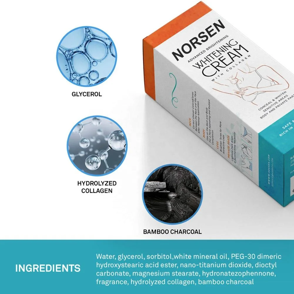 OEM Cosmetic Supplier Custom Natural Organic Body Care tightening   Moisturizing Whitening Cream