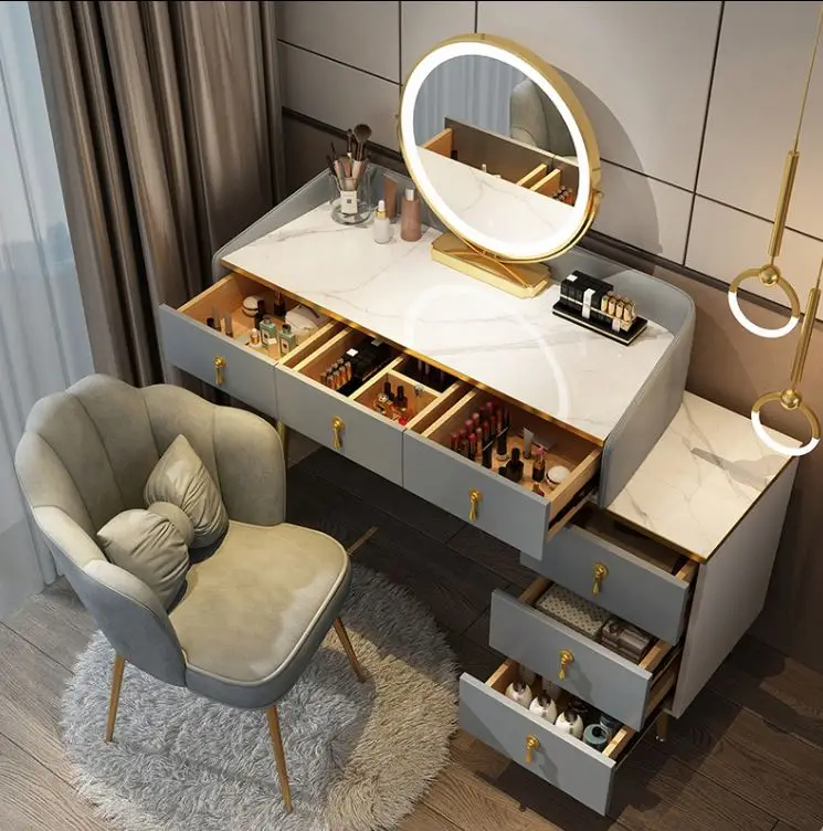 High-end luxury dressing table storage cabinet