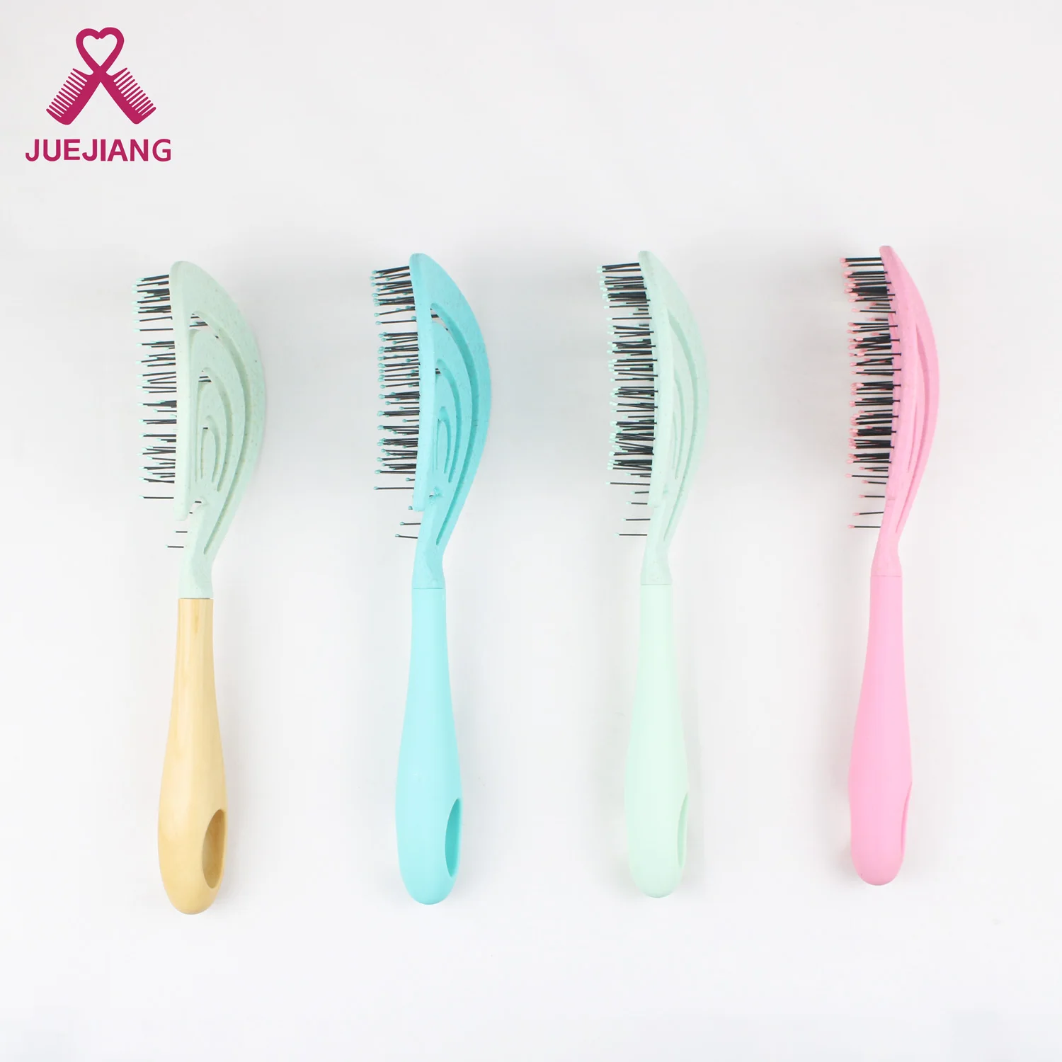 Super Top Amazon Brush Hair Detangling Brush Tangles with Ease Natural Protect Environmental Hair Brush