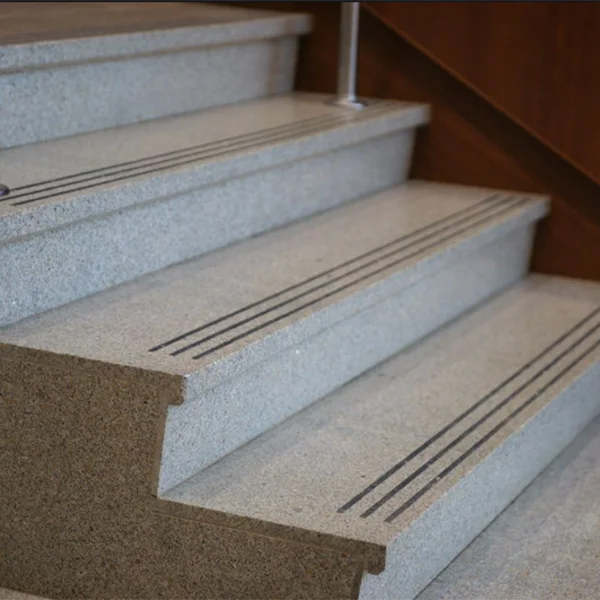 Natural Granite Stone Anti Slip Stair Nosing Outdoor Staircase Treads And Risers
