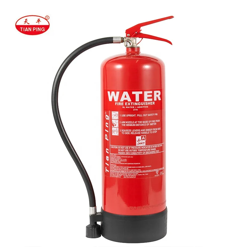 9L воды, огнетушитель с утверждением ce