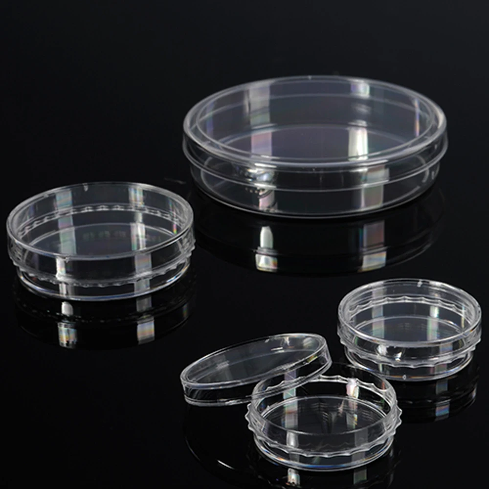 Высококачественная прозрачная медицинская одноразовая Стерильная чаша Петри