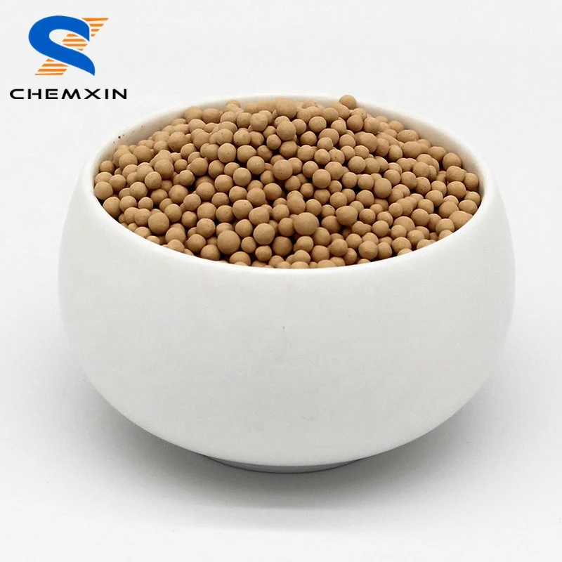Manufacturer price sphere 1.7-2.5 mm zeolite desiccant molecular sieve 3A for alcohol dehydration