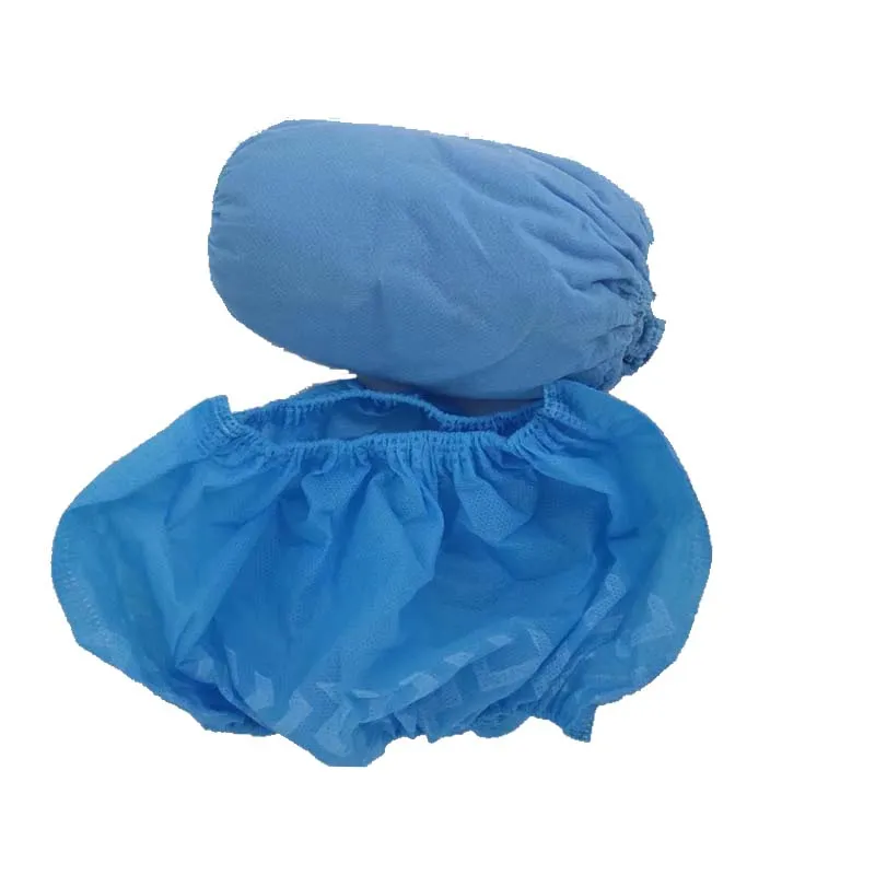 disposable waterproof pe non woven cpe polyethylene Anti Slip Protective safety protector printing Protective medical shoe cover