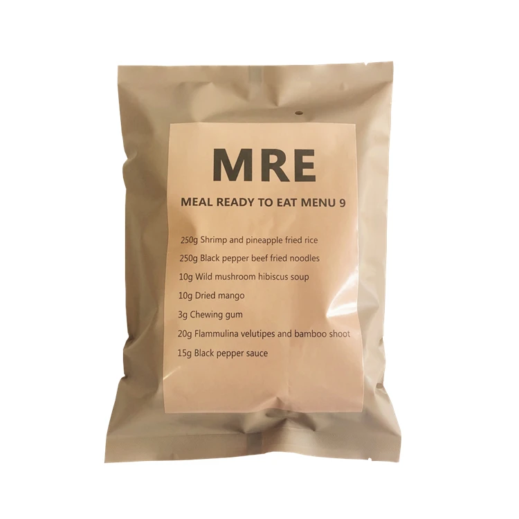 High-quality  Military Quality rations Self Heating Meals Ready to Eat Vacuum Pack