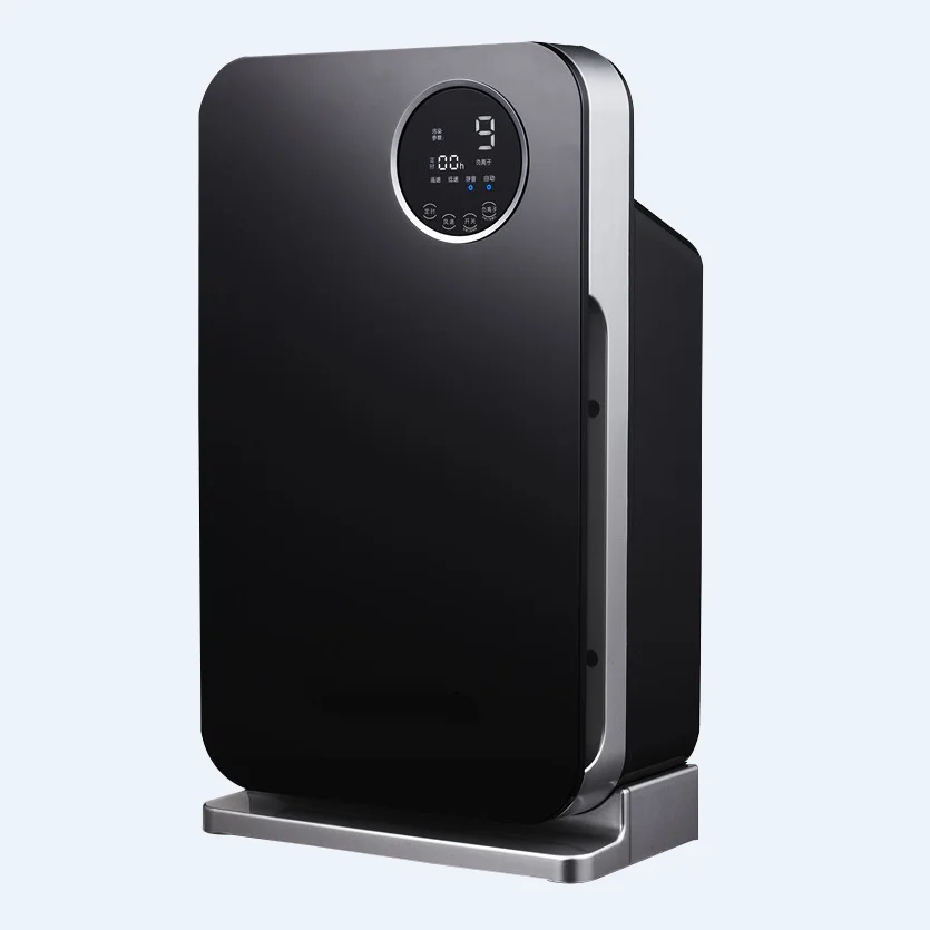 Home air purifier LCD display with remote control