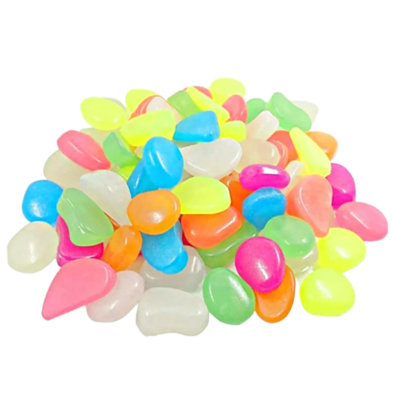 Glow-in-the-Dark Artificial Pebbles Paving Stone for Outdoor Lighting for Garden Patio or Walkway