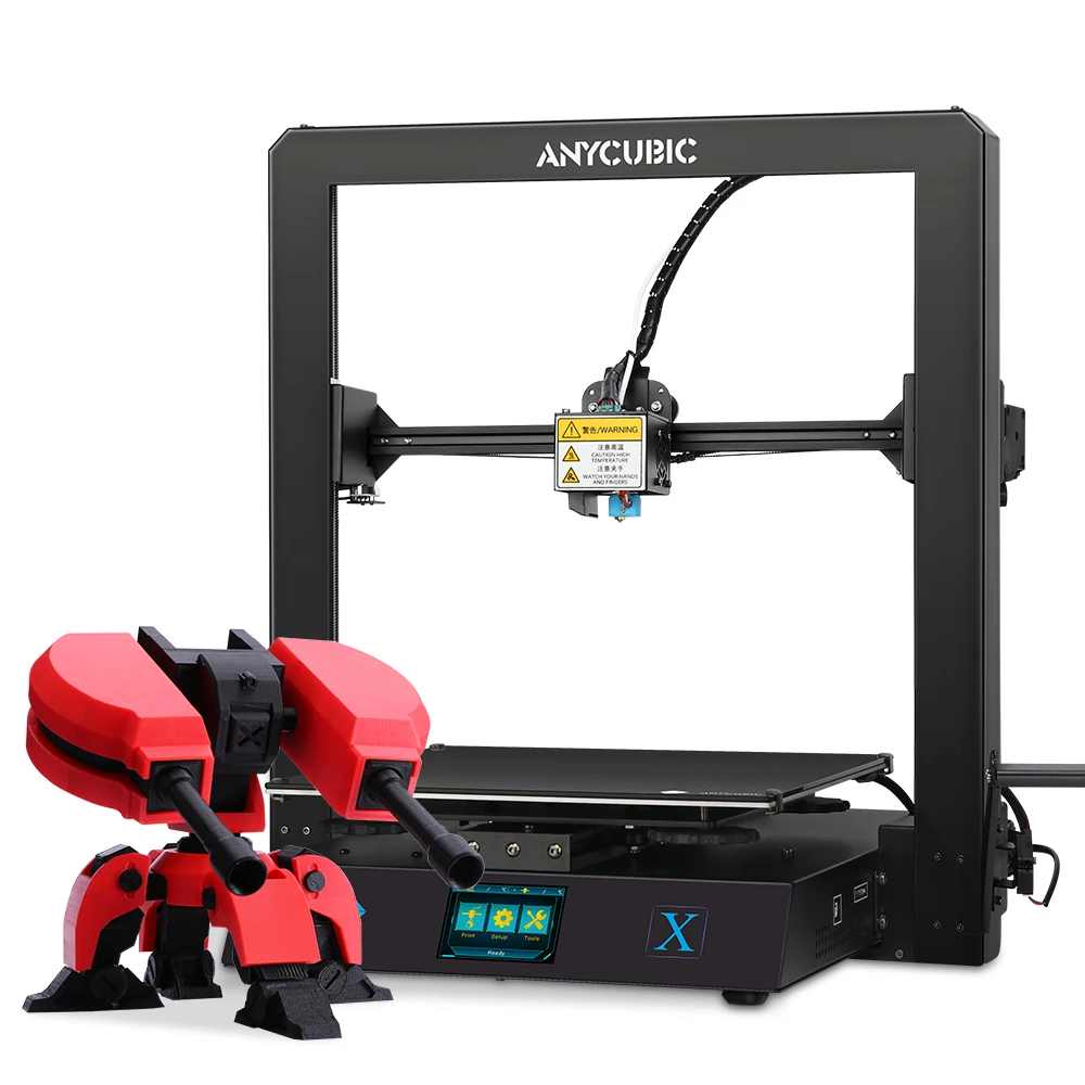 ANYCUBIC лучший компактный настольный 3D-принтер большого