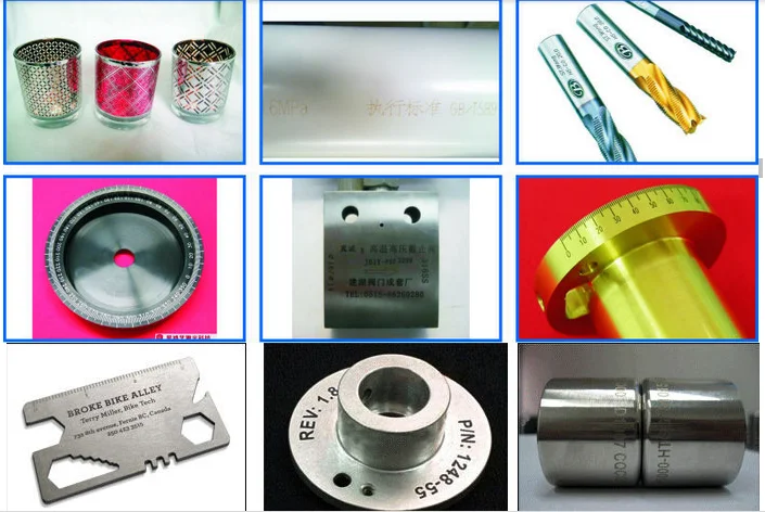 Custom JPT Raycus Mopa M7 20W 30W 50W 100w  2.5D 3D deep engraving fiber laser marking machine  for Metal Resin