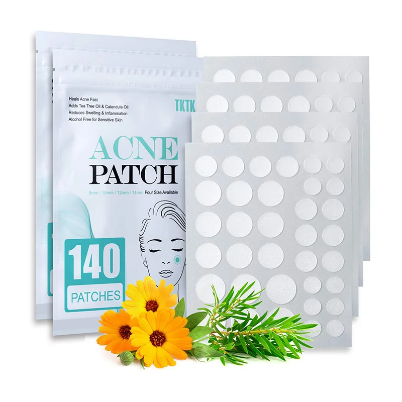 Private Label Face Zit Patch Acne Dots Hydrocolloid Invisible Acne Patch Pimple Patch