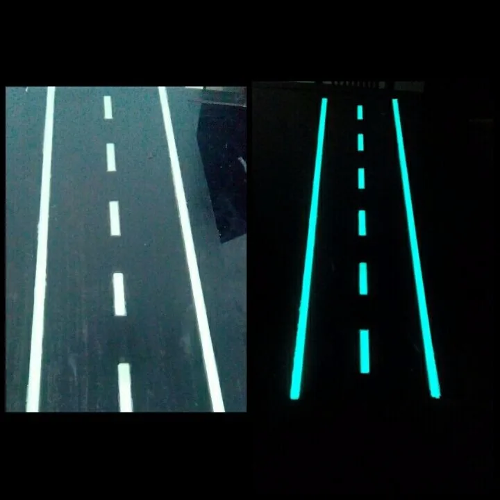 Art Uv For Floor Thermoplastic Road Line Photoluminescent Paint