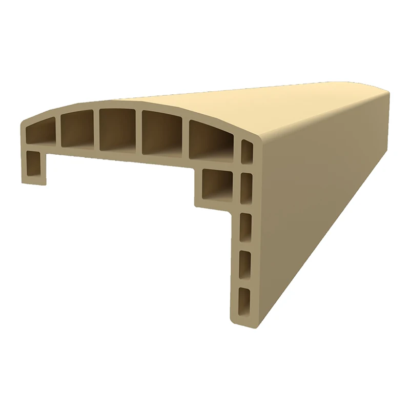 High Quality Environmental Products Round Reinforcement WPC Door Frames