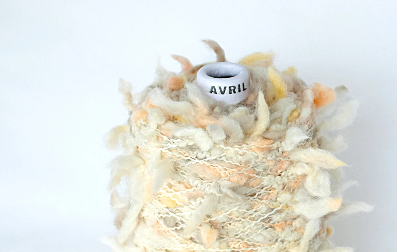 Hand space dyed knitting nylon thread crochet wool yarn for stationary and collage