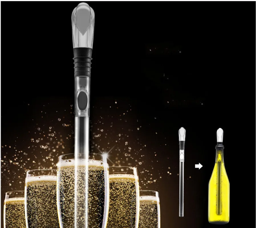 Wine Opener Air Pump Pressure Vacuum Wine Bottle Corkscrew Stainless Steel Pin Type Cork Out Tool Wine Opener Bar Accessories