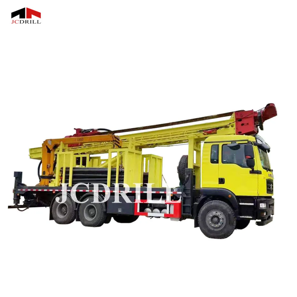 Fast delivery used truck sale borehole drill rig machine for drilling