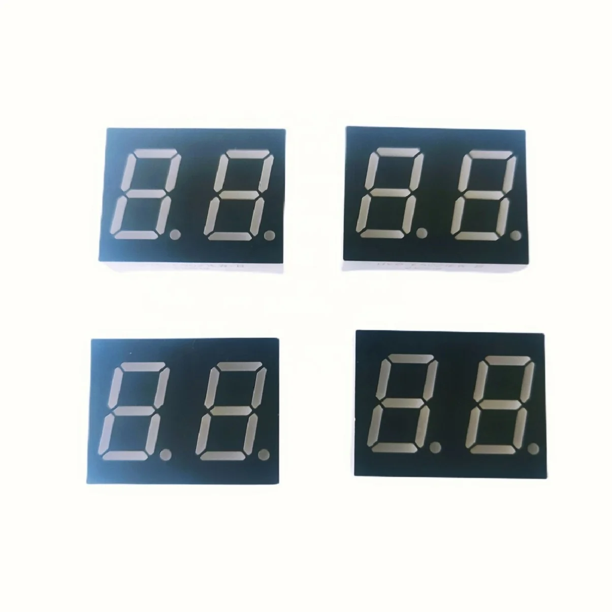 Manufacturer custom 2 digit 7 segment 0.52 inch white digital number led display board
