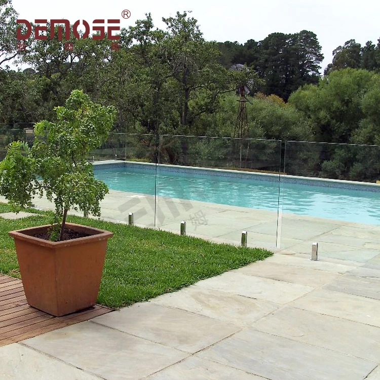 clear glass baluster for villas swimming pool