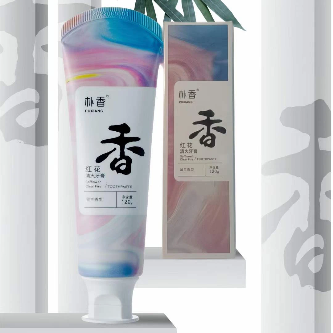 Filling Eco-friendly Toothpaste Tube Manufacturer Stay Orchid Sweet Incense Toothpaste 120g Grams Toothpaste Squeeze