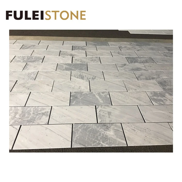 Good quality Elba Grey Marble 1cm thick thin stone