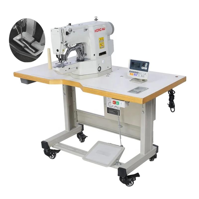 HH430D Electric button sewing machine industrial button holing machine bar tacking sewing machine for Jeans and backpacks