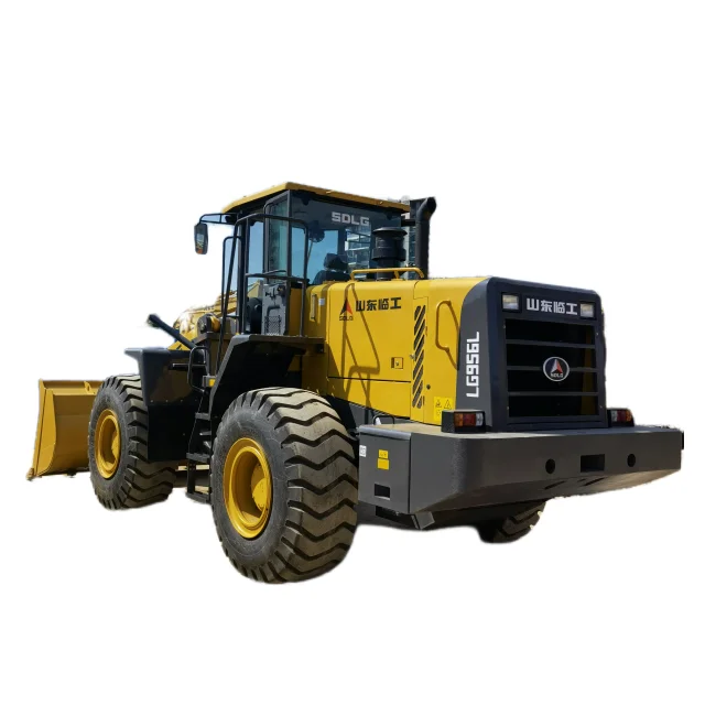 Used Lingong Wheel Loader 956 Loader for Shanghai Sale Equipment Sell Used Construction Machinery