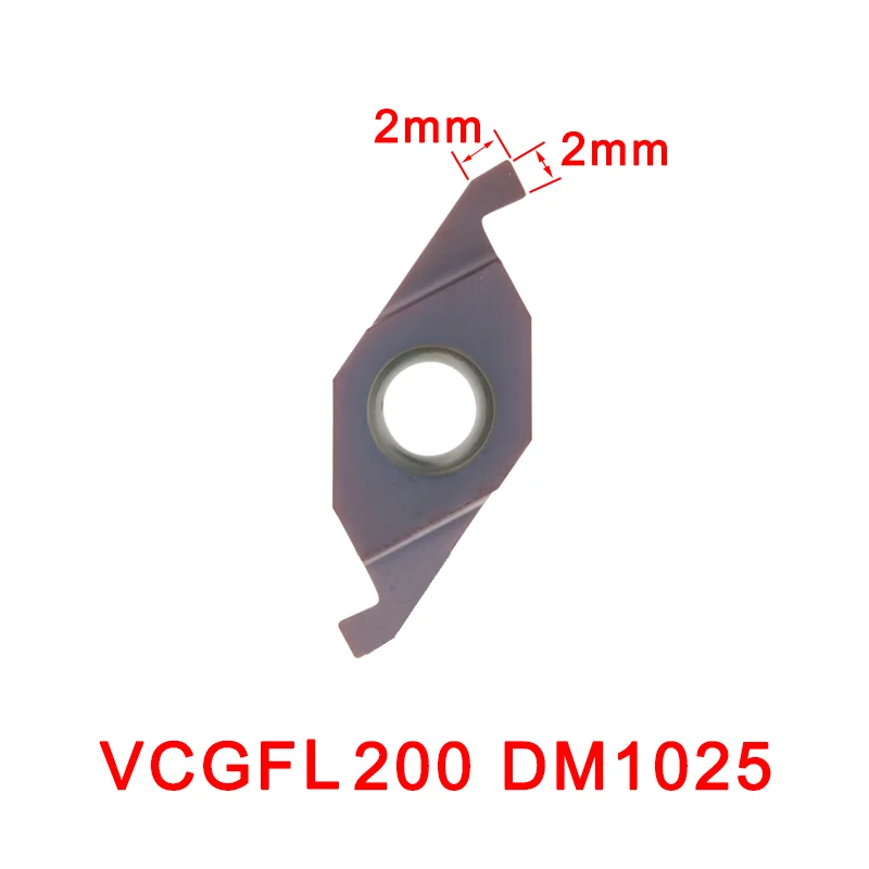 Precision Slant Bed Type CNC Lathe tools Left hand Seal ring machining end face carbide grooving inserts