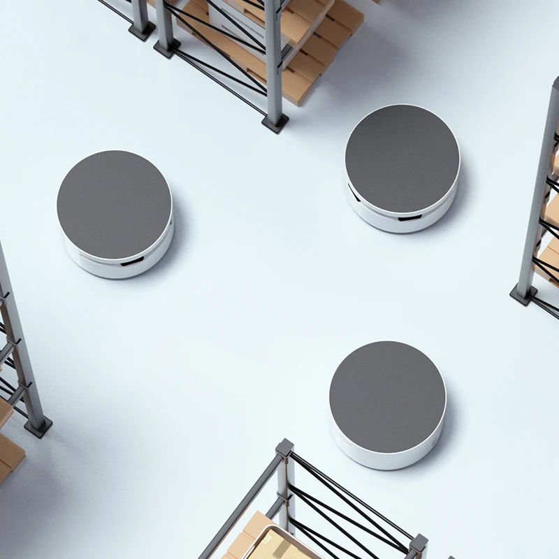 REEMAN 80kg Load-Bearing AGV AMR Intelligent Mobile Robot Platform Warehouse Factory Transport Robot Open SDK Robot Chassis