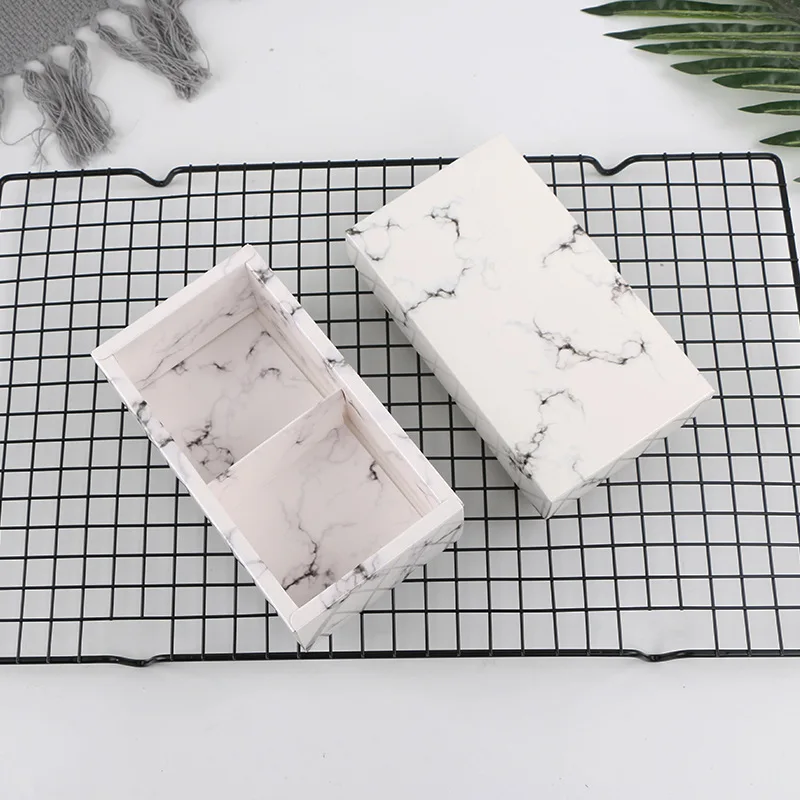 Wholesale Biscuit Gift Food Macaron Moon cake cookie drawer packing box with frosted window pastry egg yolk crisp paper box set
