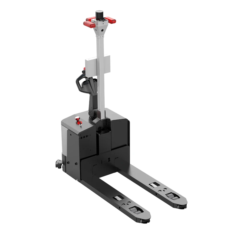 Reeman Automated Forklift Robot 1.5 Ton Lifting Height Laser Electric Stacker Electric Forklifts Trucks Price 4 Wheel for Sale