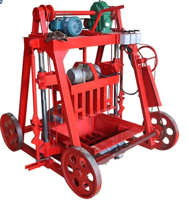 QMY4-45 Construction Machinery Concrete Block Making Machine Hollow Block Molding Egg Lying Machine Less Invest More Income